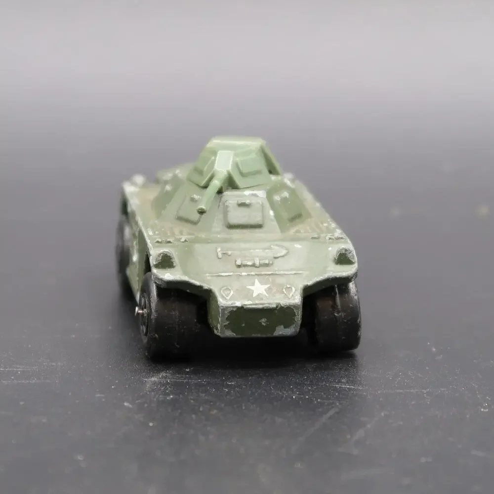 Matchbox Weasel Diecast Car 1973 1:64 Scale Vtg Army Military Vehicle Thailand